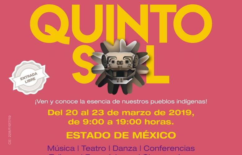Llega el Festival del 5to Sol del Edoméx del 20 al 23 de marzo 
