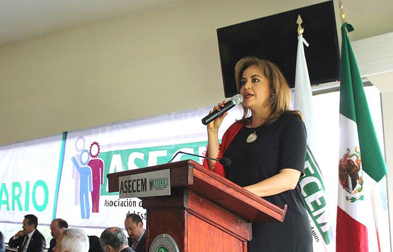 Fortaleza económica del EDOMEX, resultado del trabajo conjunto entre empresarios y gobierno estatal: ana lilia herrera