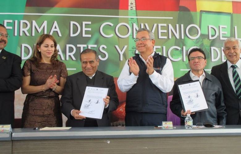 Firman ICATI y ayuntamiento de Tecámac convenio para reubicar EDAYO en este municipio