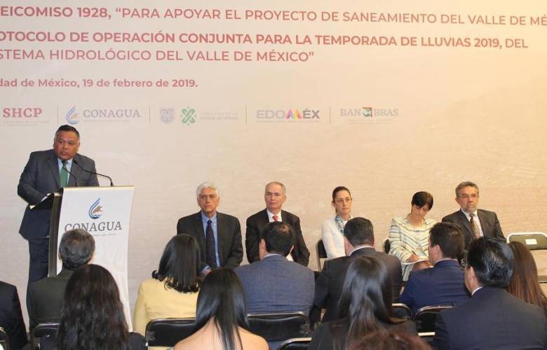 Trabajaran en conjunto Gobierno Federal, del Edoméx y de la CDMX ante la Temporada de lluvia 2019