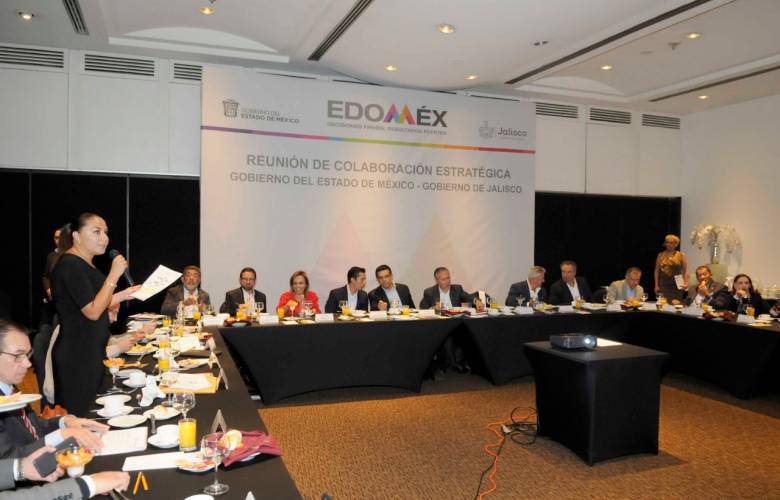 Suman esfuerzos Edoméx y Jalisco para ampliar inversiones