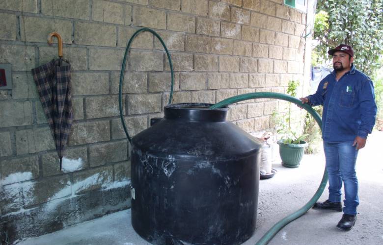 Recomienda CAEM hacer uso responsable del agua durante el corte en la próxima semana