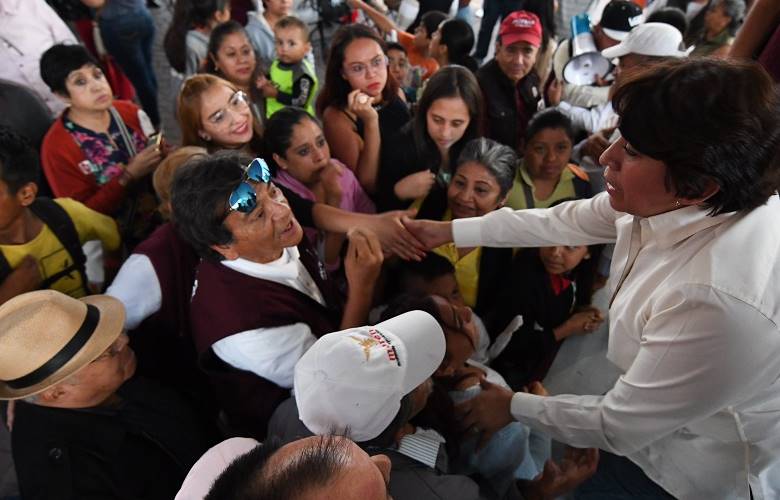 Morena ganará en 2018 pese a los sinvergüenzas del PRI.- Delfina Gómez