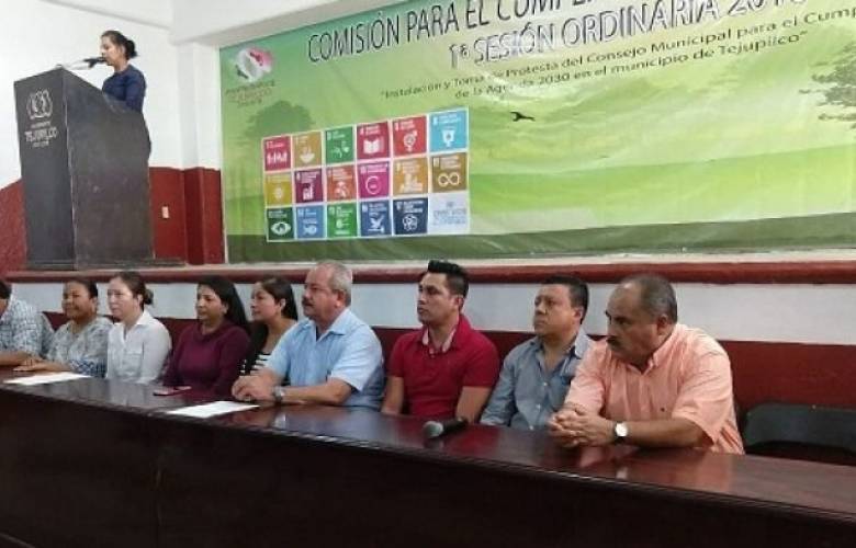 Inician seguimiento de la Agenda 2030 en Tejupilco