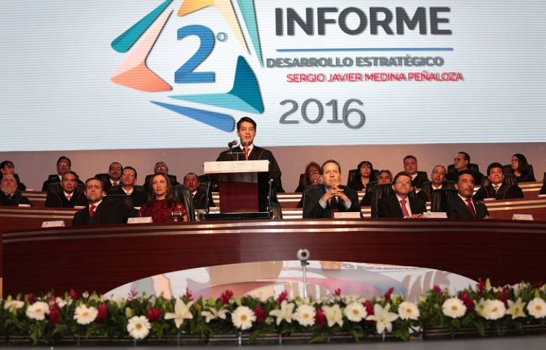 Poder judicial construye  tranquilidad social para mexiquenses