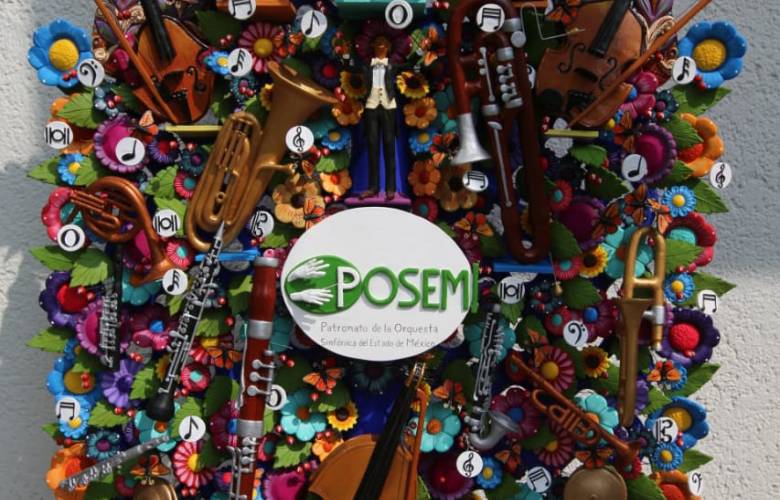 Aporta ayuntamiento de Metepec un árbol de la vida a la Orquesta Sinfónica del Estado de México