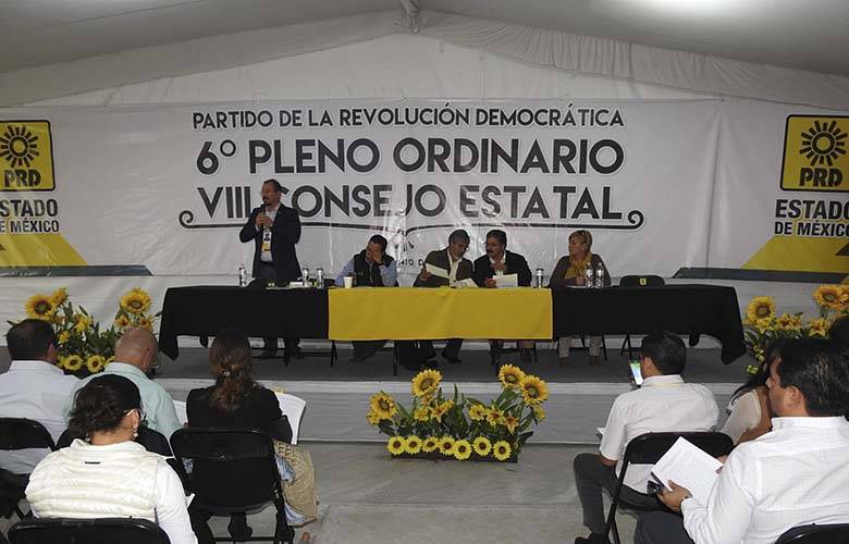 Aprueba PRDEDOMEX comisión especial para analizar y evaluar la política de alianzas