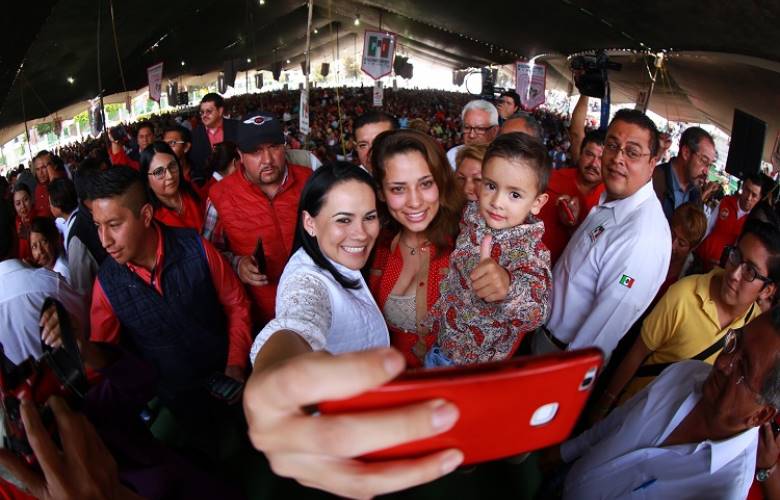 El PRI seguirá trabajando de manera permanente por las familias mexiquenses: Alejandra Del Moral