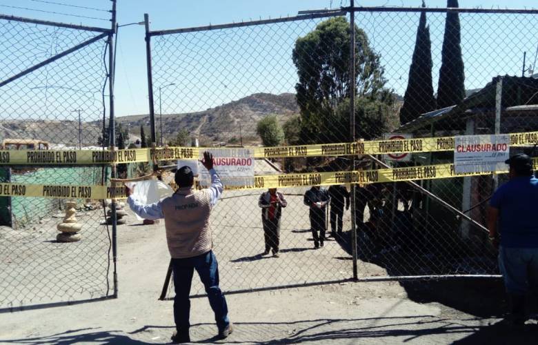 Clausura PROPAEM un tiradero en Atizapán de Zaragoza