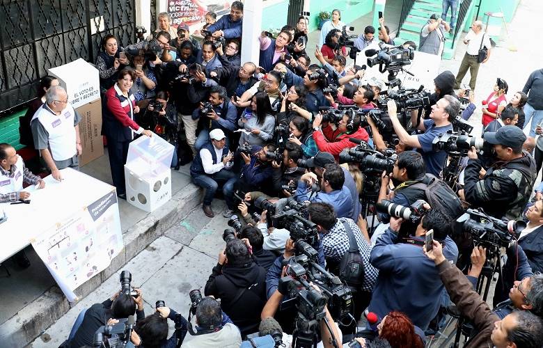 En las miradas de los mexiquenses vi clamor de justicia: Delfina Gómez 