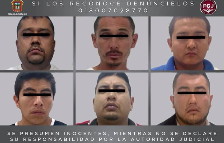 Detiene fiscalía mexiquense a seis presuntos asaltantes en ecatepec 