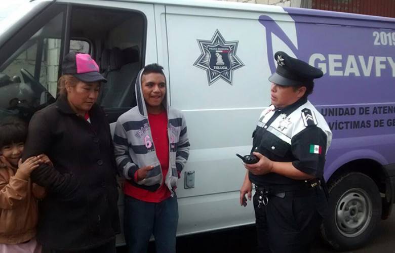 Refuerza Toluca policía especial para atención a víctimas de violencia de género