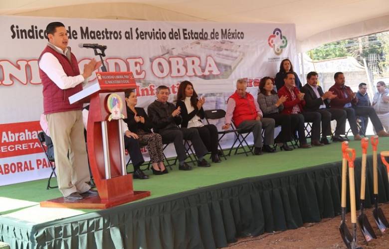 Demandas del magisterio, justas y el SMSEM trabaja para cumplirlas: Abraham Saroné