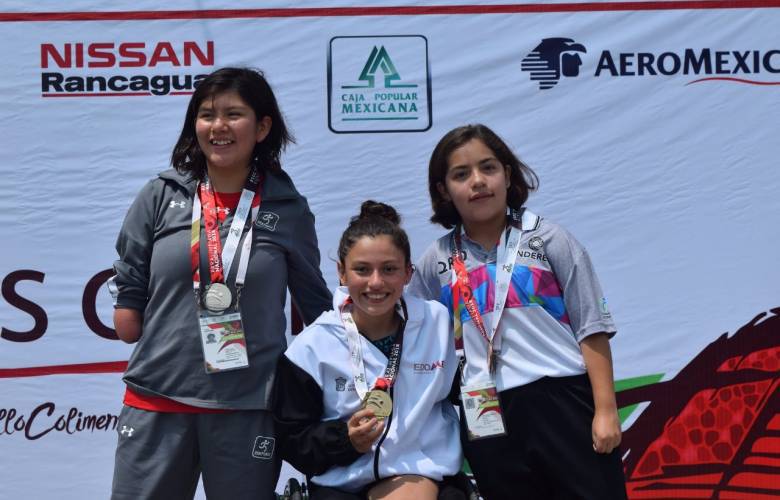 81 medallas de oro para mexiquenses en paralimpiada nacional 2018