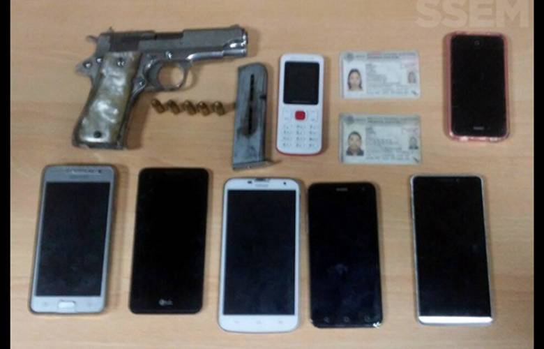 Captura SSEM a cinco personas por el delito de extorsión