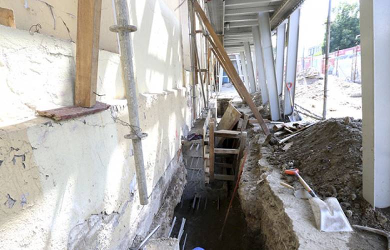 Comienzan reparación del colector de alivio del río verdiguel 