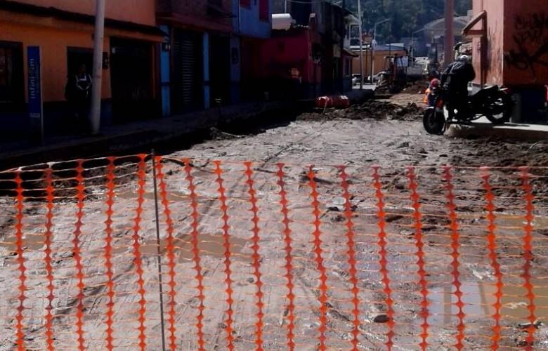 Inician obras de rehabilitación en calles del centro de Metepec
