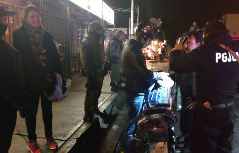 Detienen a 46 personas durante operativo en el municipio de tecámac