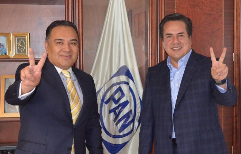 Sondón recibió a juan rodolfo y ulises ramírez; transparencia y equidad en mesa política del PAN