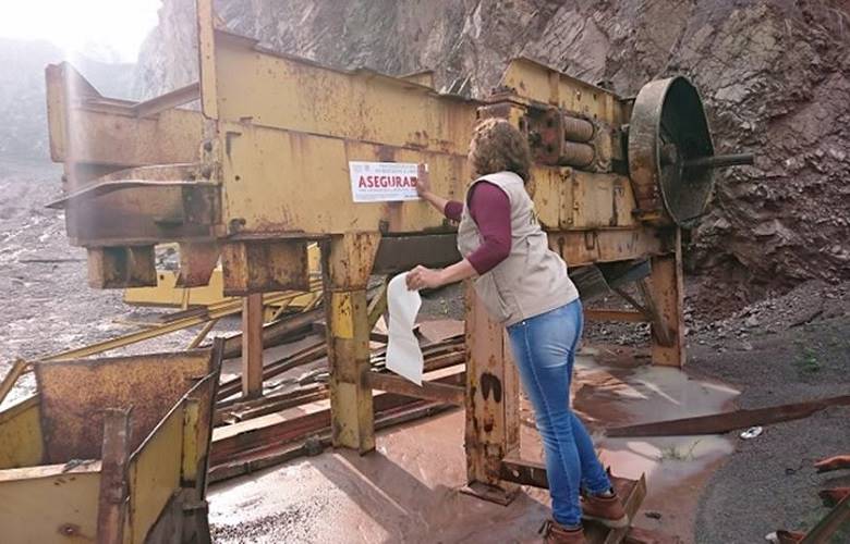Clausura PROFEPA mina por cambio de uso de suelo en terrenos forestales sin autorización