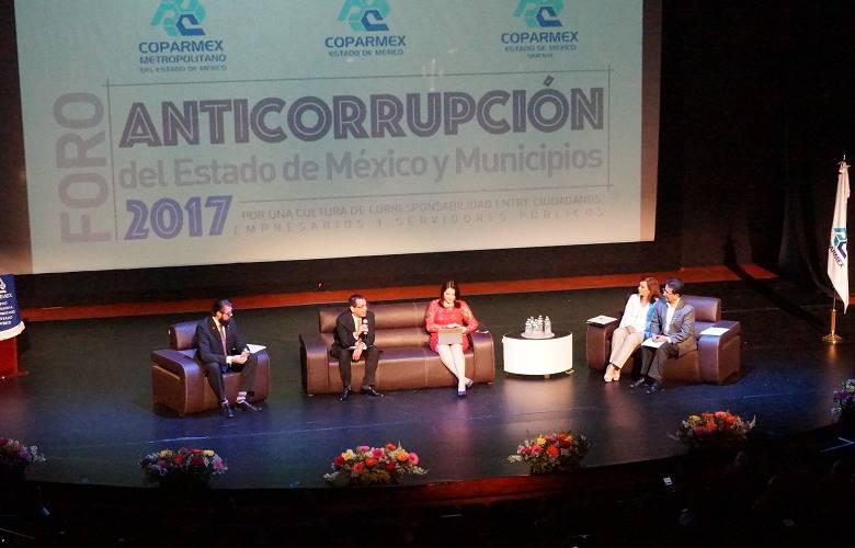Participa fiscal especializado en combate a la corrupción en foro organizado por COPARMEX Estado De México