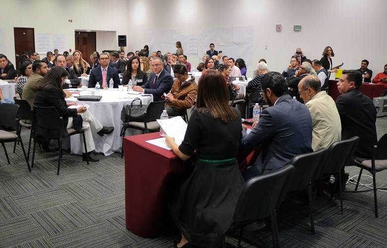 Participan mexiquenses en la construcción del eje de justicia del plan nacional de desarrollo