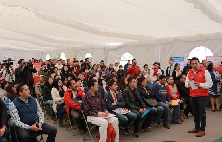 En Zinacantepec inauguran primera feria del empleo 2018