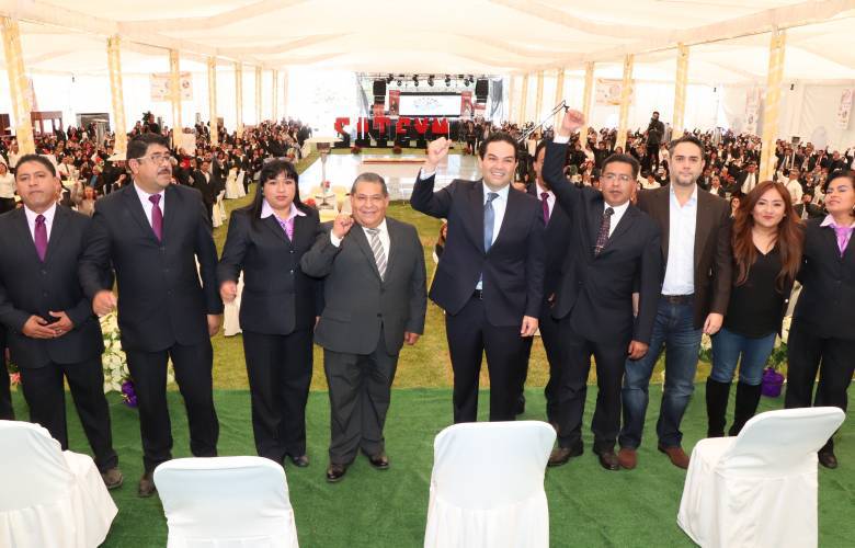 Cumple Enrique Vargas sus compromisos con el SUTEYM