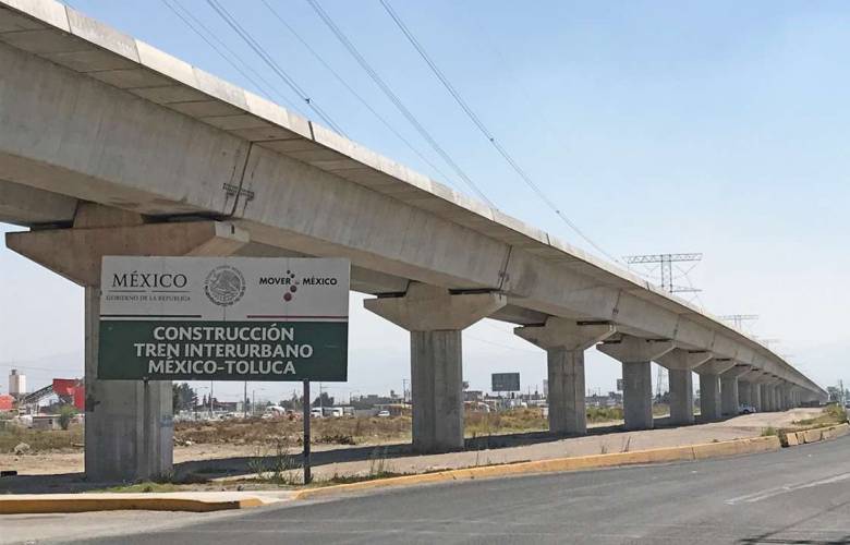 Preocupa a empresarios aplazamiento en conclusión del Tren México-Toluca