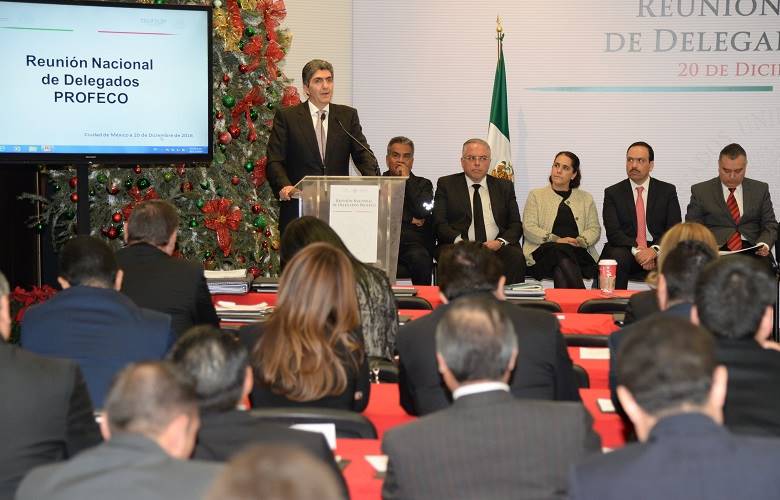 Instruye el procurador Ernesto Nemer a delegados de Profeco reforzar vigilancia de precios en temporada de fin de año