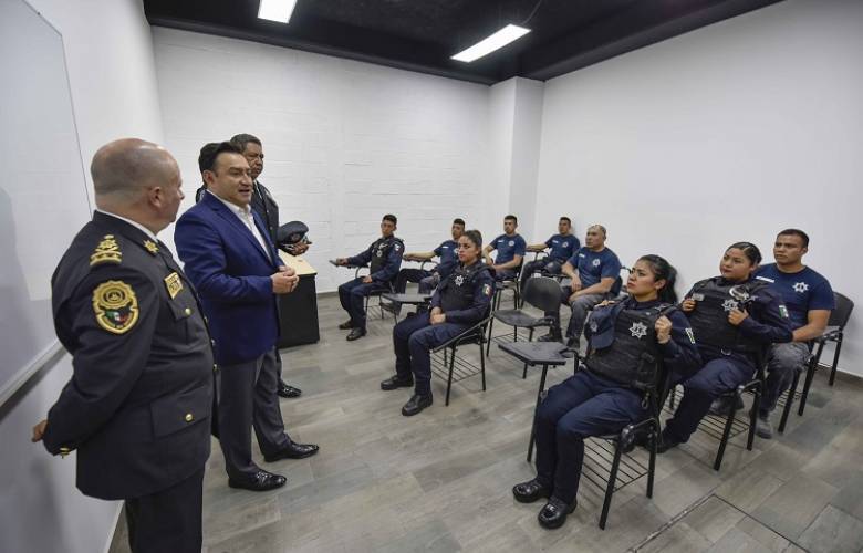 Inauguran Academia de Policía de Naucalpan