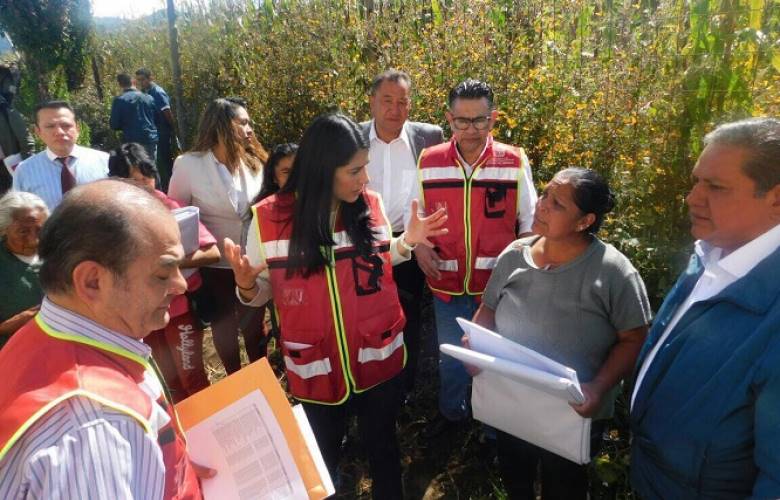 Prioritario para gobierno del Edoméx garantizar integridad de familias con casas afectadas por sismo
