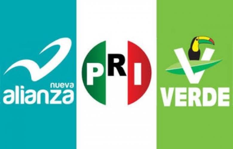 Pleito de hermanos entre PRI PANAL y PVEM por candidatos locales