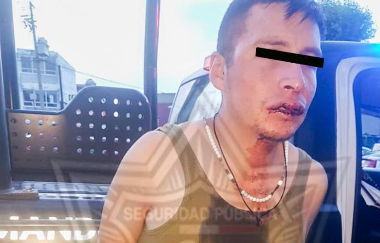 Captura Policía de Toluca a dos presuntamente dedicados al robo en San Pedro Totoltepec