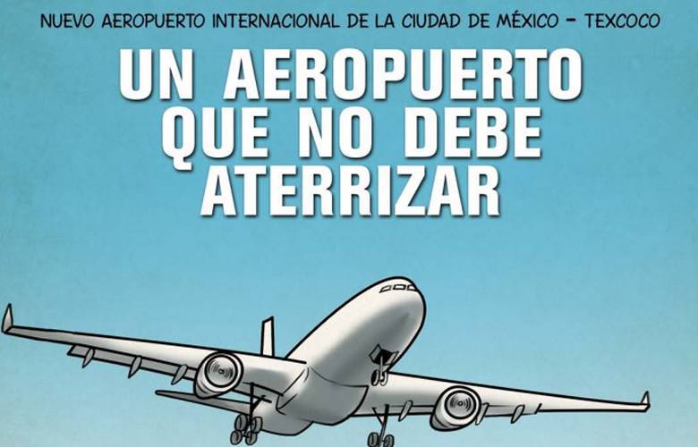 Con un cómic explica AMLO su negativa al NAIM