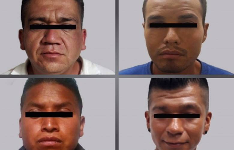 Aprehende fiscalía mexiquense a cuatro personas por los delitos de violación y robo con violencia