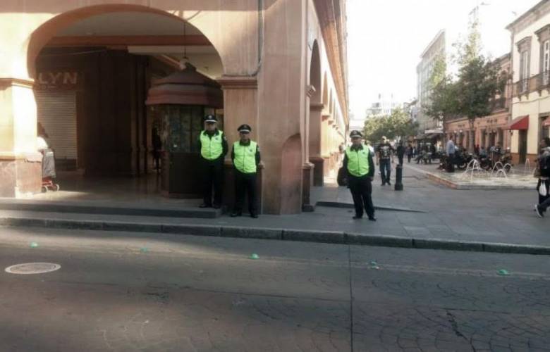 Previenen autoridades instalación de ambulantes en Centro Histórico 