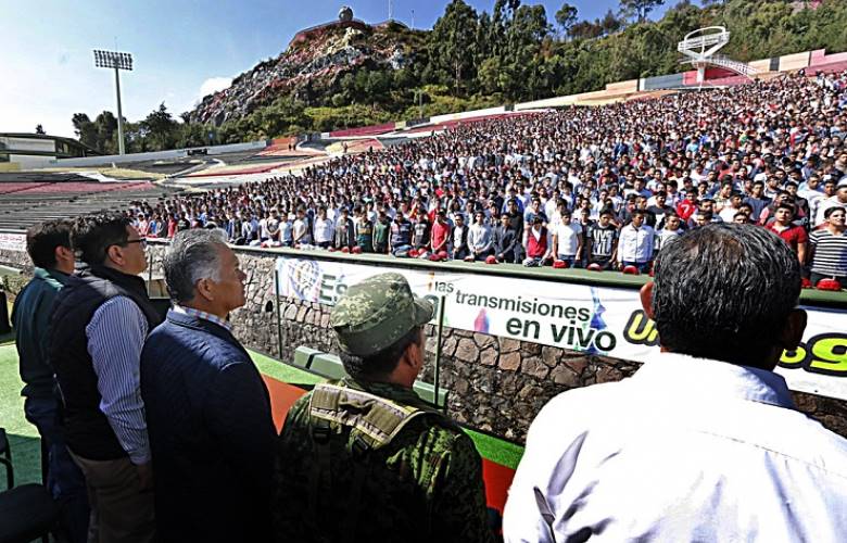 ParticiPAN cerca de 6 mil jóvenes toluqueños en sorteo del servicio militar nacional clase 1998