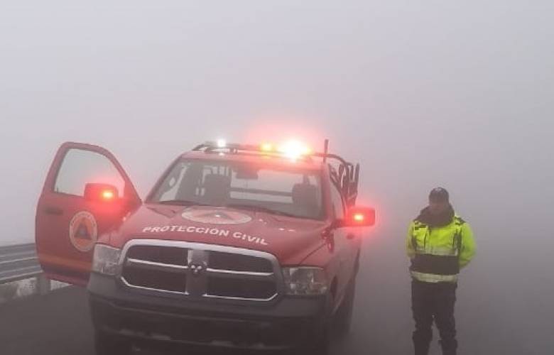 Protección civil de Huixquilucan en alerta por baja de temperaturas