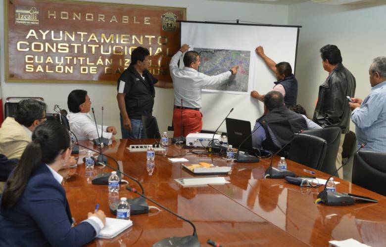 Acuerdan estrategias para prevenir inundaciones en Cuautitlán Izcalli
