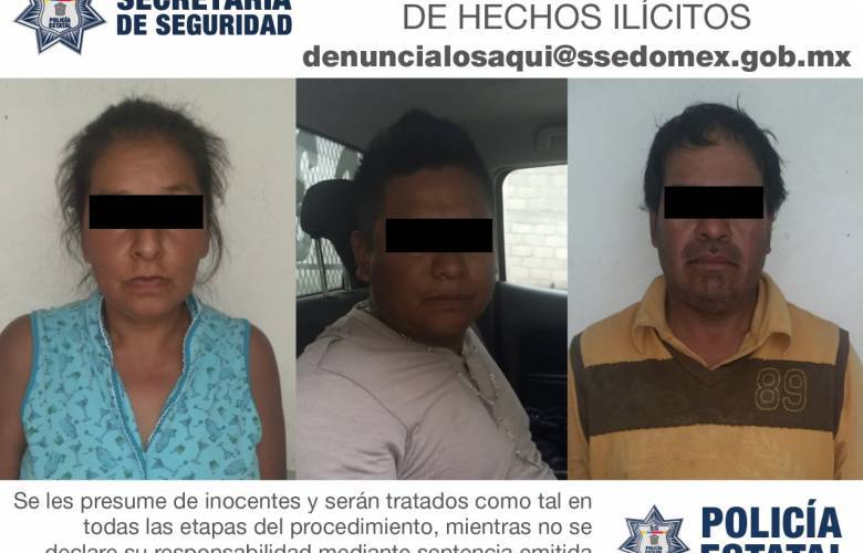 Detienen a tres personas por el robo de 40 televisores