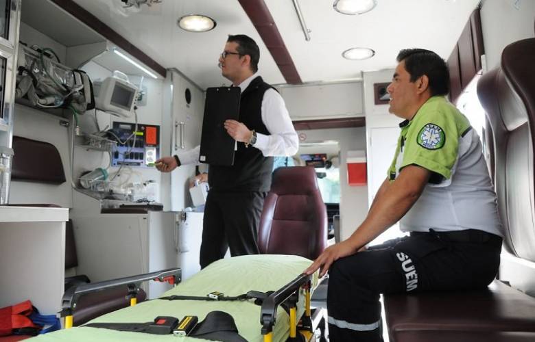 Verifica COPRISEM ambulancias del sector público y privado