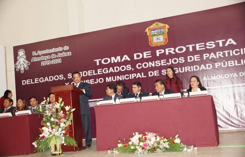 Instalan Consejo Municipal de Seguridad Pública 2019 en Almoloya de Juárez 