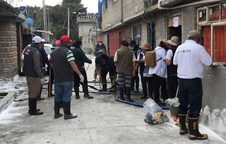 Superada la etapa de emergencia en San Mateo Atenco