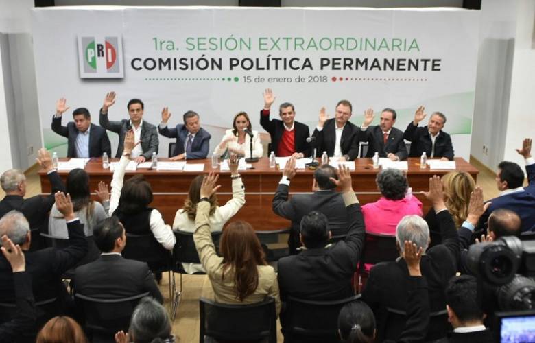 Aprueba PRI su plataforma electoral  y cambia el nombre de la Coalición