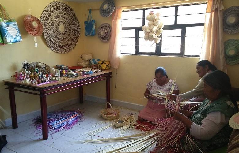 Las tradicionales mulitas de palma en Toluca y la fiesta de Corpus Christi
