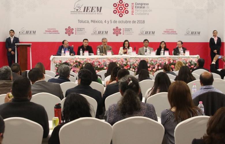 Concluye con éxito primer congreso de participación ciudadana: IEEM