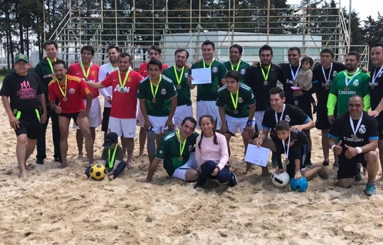 Celebro FAAPAUAEM torneo de futbol y voleibol