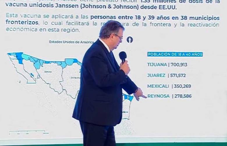 México pide EU relaje restricciones fronterizas con vacunación 