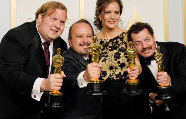 ¡Un orgullo mexicano! Ellos ganaron el Oscar por â€˜Sound of Metalâ€™